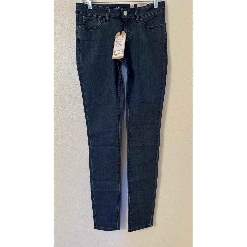 prAna Women's 2 Kayla High Rise Indigo Jean Organic Stretch Denim Tall 36"